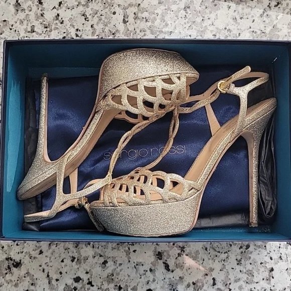 Sergio Rossi platform heels EU Sz 39 - Picture 1 of 12